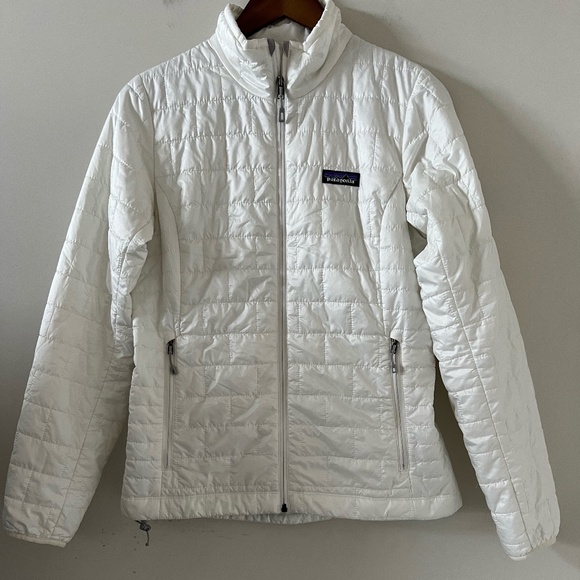 Patagonia Jackets & Blazers - Patagonia Women's Nano Puff Jacket/Coat In White Size S